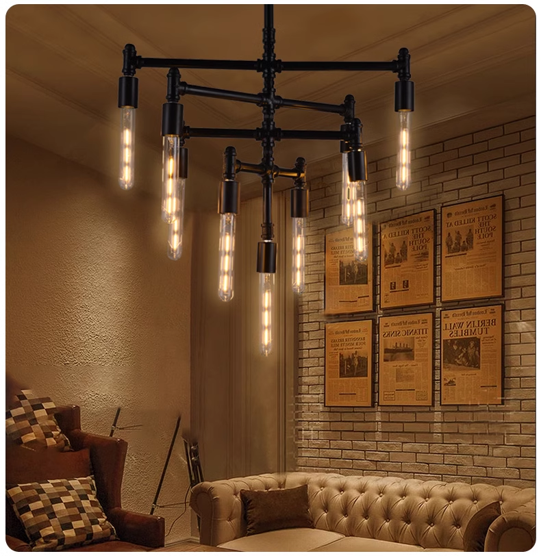 B22/E26 T300 T225 T185 T100 Long Tube LED Edison Bulbs Antique Filament Light Bulb SP1000picture6
