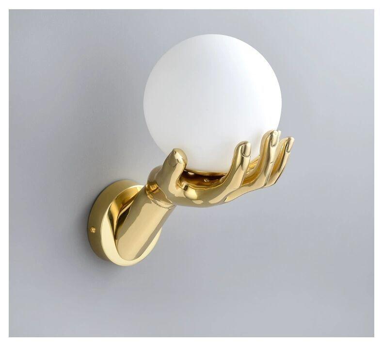 Creative Personalized Golden Arm Wall Lamp WL1440picture2