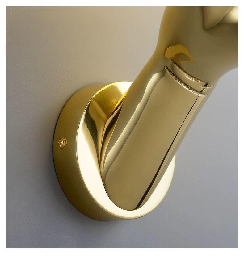 Creative Personalized Golden Arm Wall Lamp WL1440picture5
