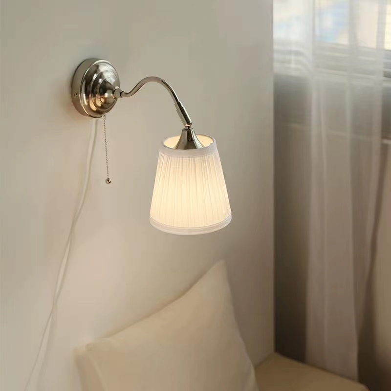 American Retro Luxury Bedroom Bedside Wall Lamp WL1460picture6
