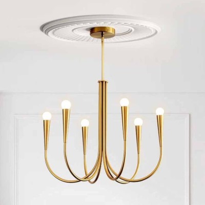 D25in American Retro Candle Restaurant Chandelier CHA300picture7
