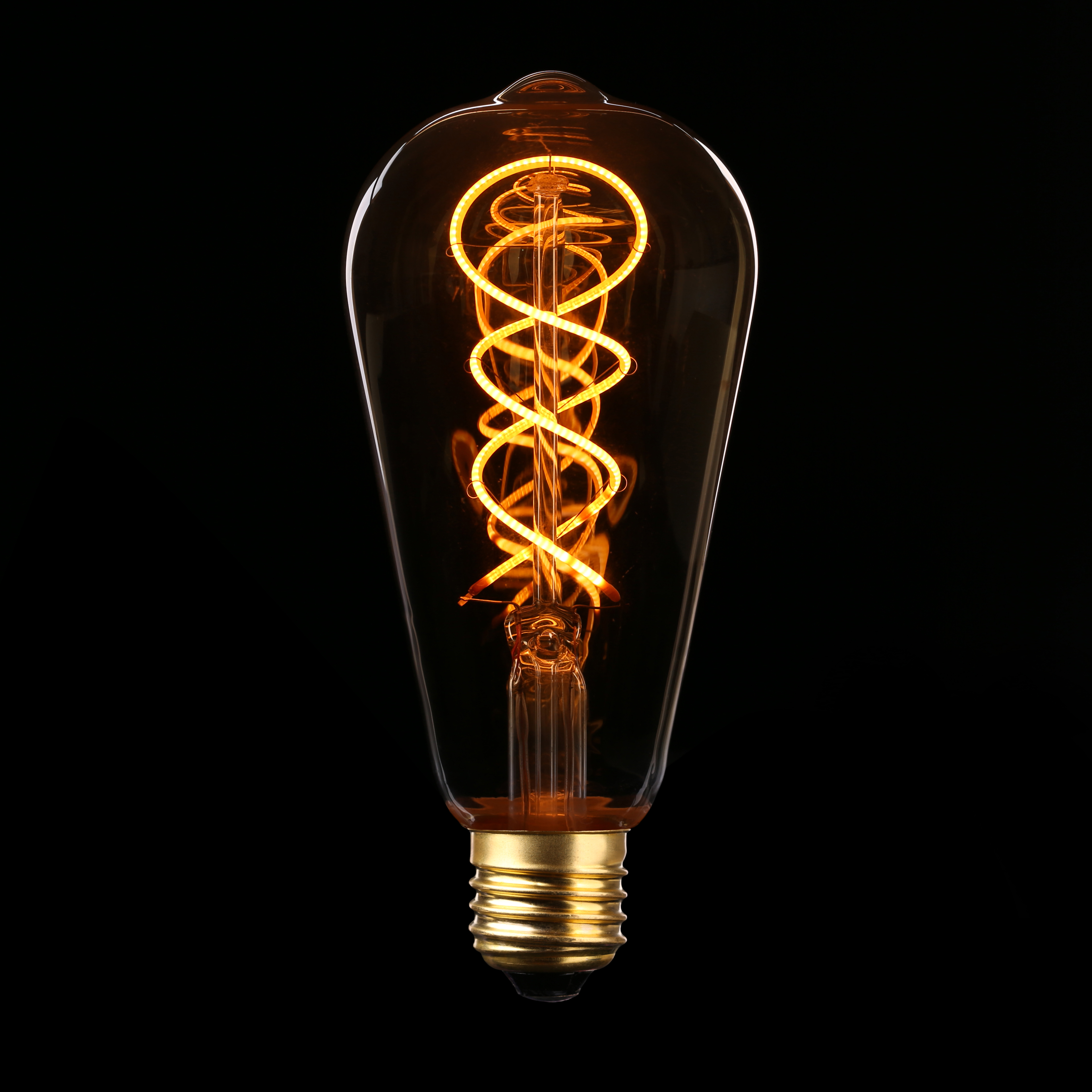 Vintage Edison ST64 4W E27 Flexible Soft LED Filament Bulb SP1700picture3