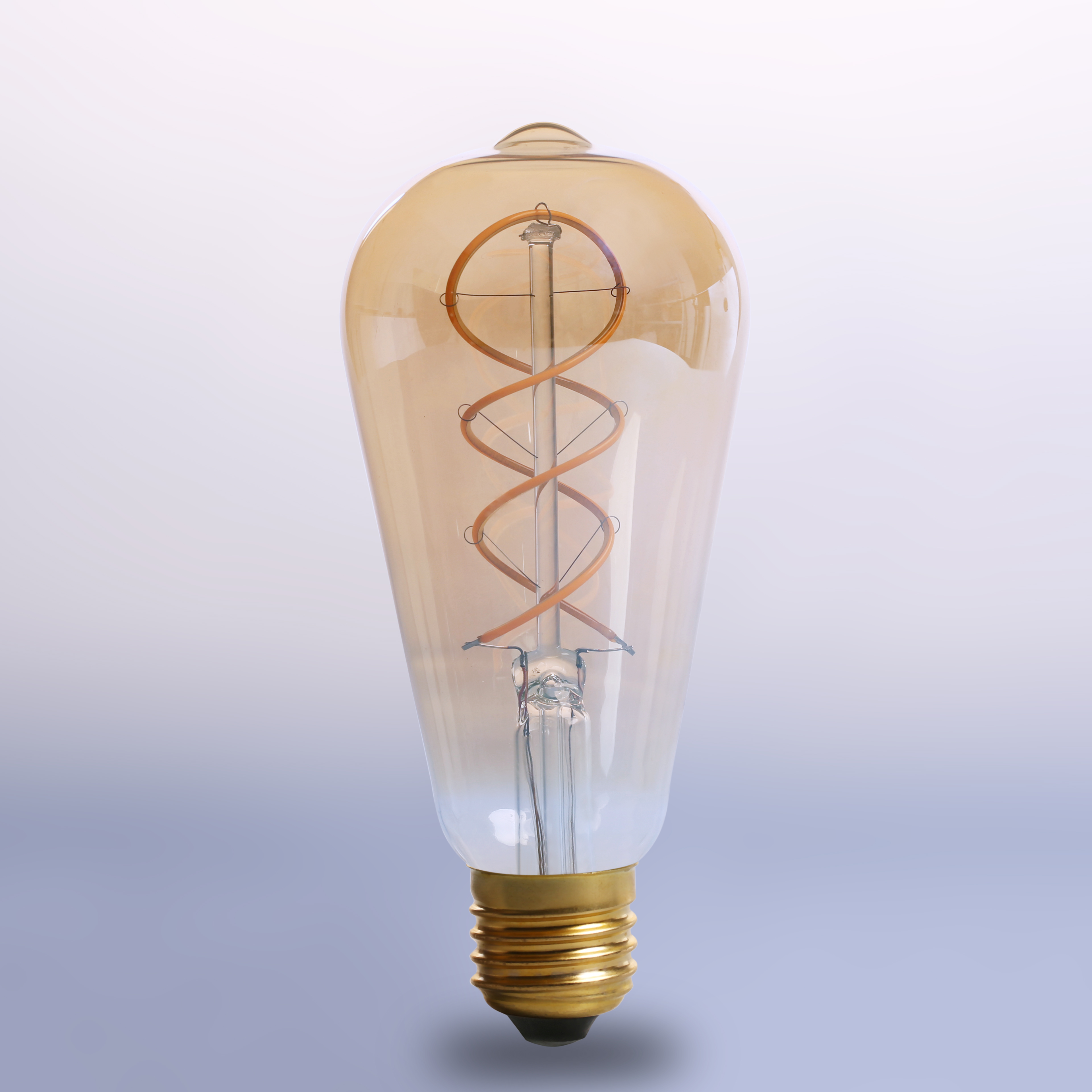Vintage Edison ST64 4W E27 Flexible Soft LED Filament Bulb SP1700picture4