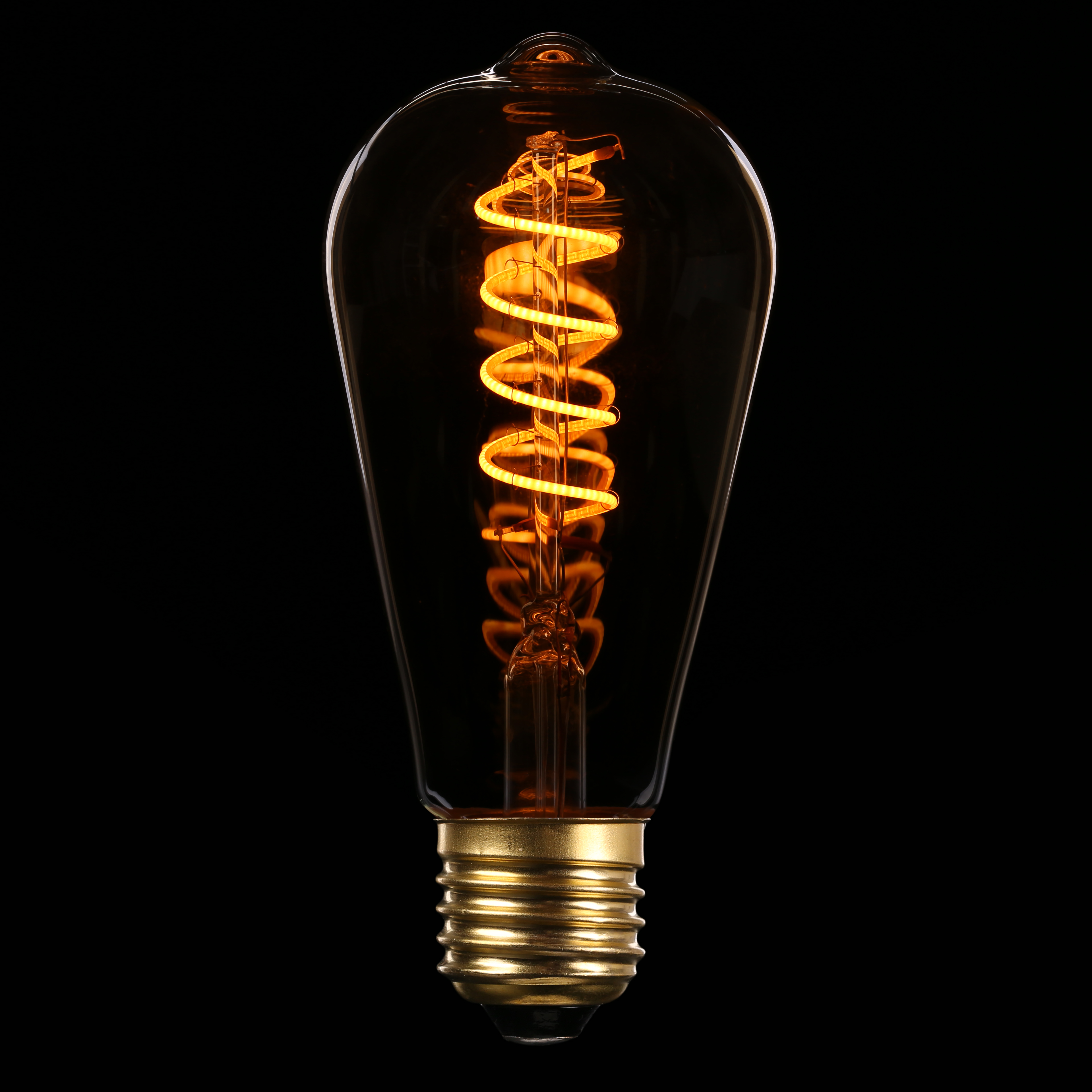 Vintage Edison ST64 4W E27 Flexible Soft LED Filament Bulb SP1700picture5