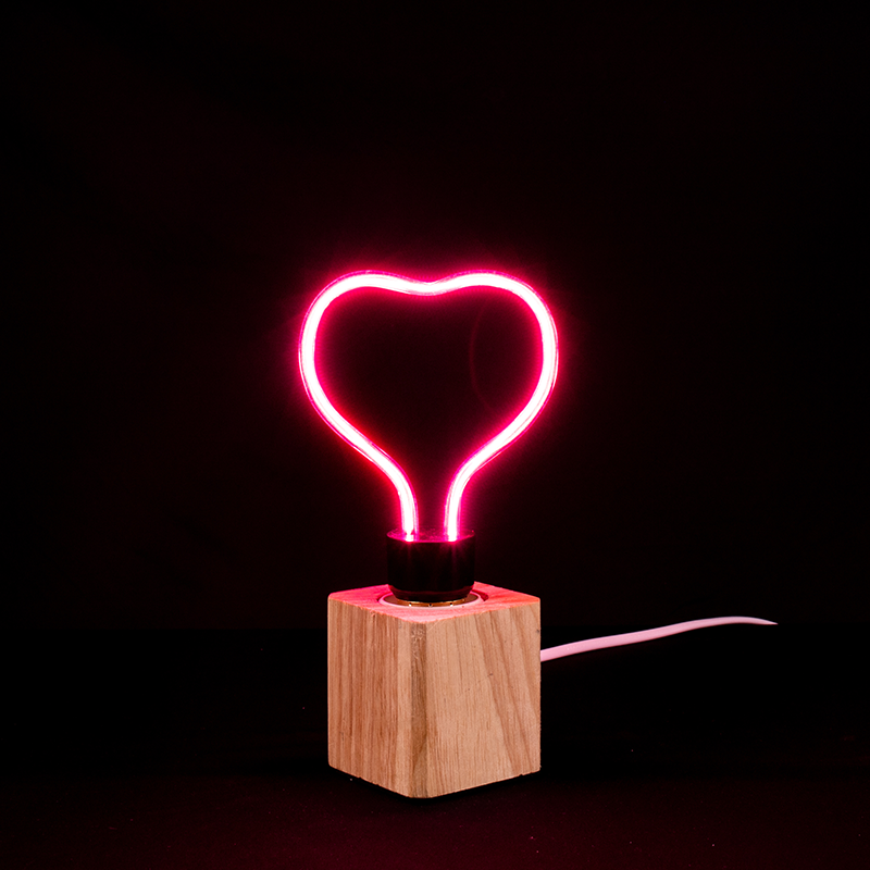 RGB E26 E27 Decorative LED Heart Shaped LED Filament SP2000picture3