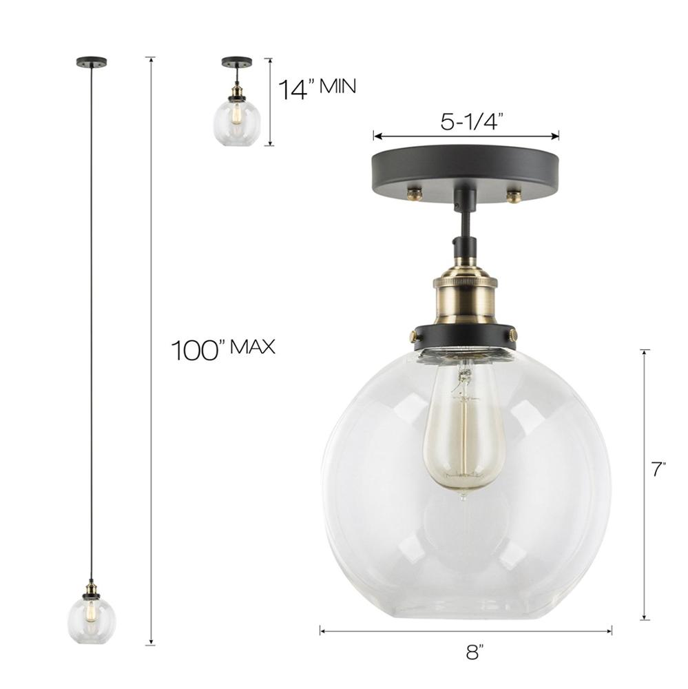 Modern Glass Ball Chandelier Pendant Light PEN590picture4