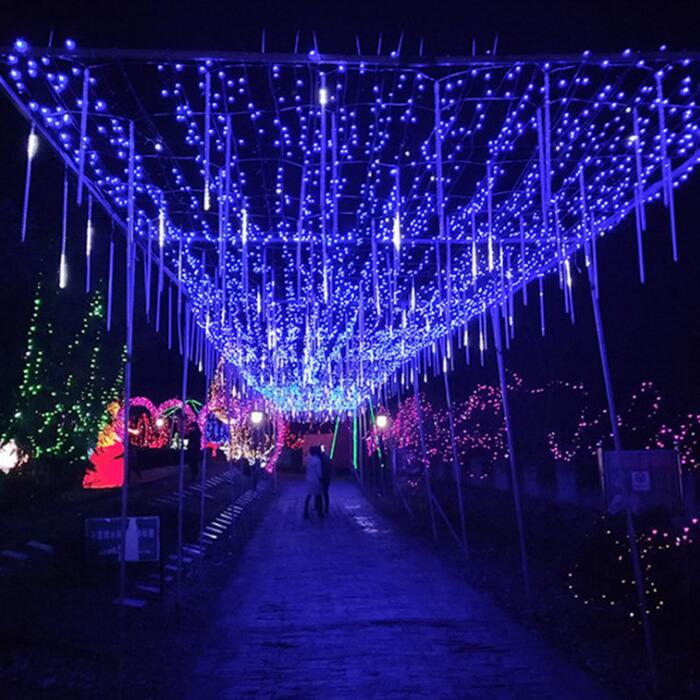 30cm 50cm 80cm LED Meteor Shower Rain Tube Lights XMS1700picture6