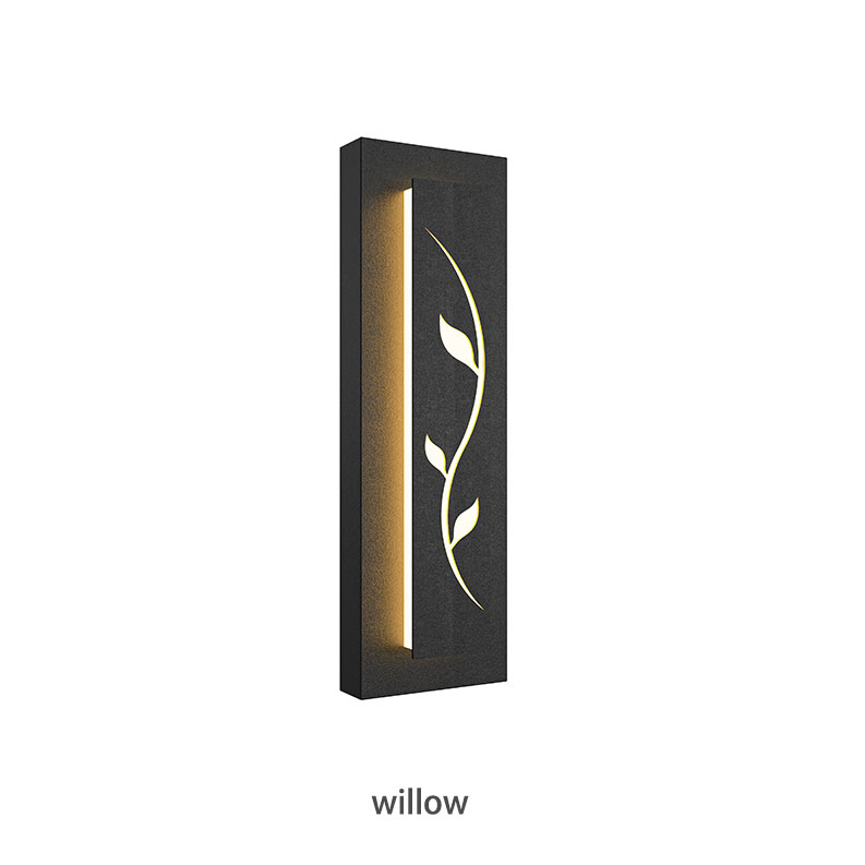 Modern Outdoor LED Bathroom Wall Sco<i></i>nce 100 cm Black IP 65 Waterproof Aluminum with Classic 90 Polycarbo<i></i>nate Diffuser