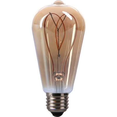 Vintage Edison ST64 4W E27 Flexible Soft LED Filament Bulb SP1700picture1