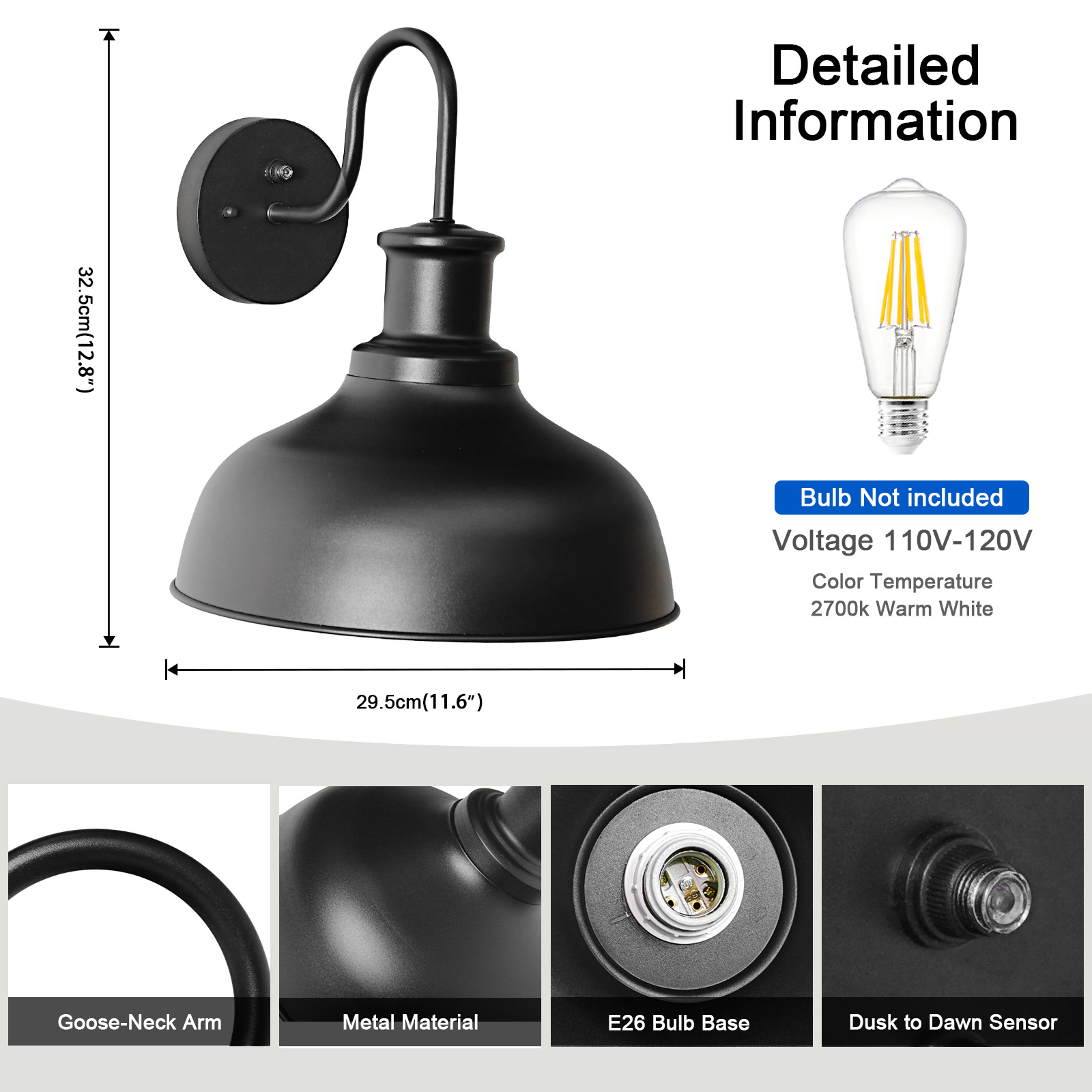 Outdoor Wall Lamp WL1520picture2