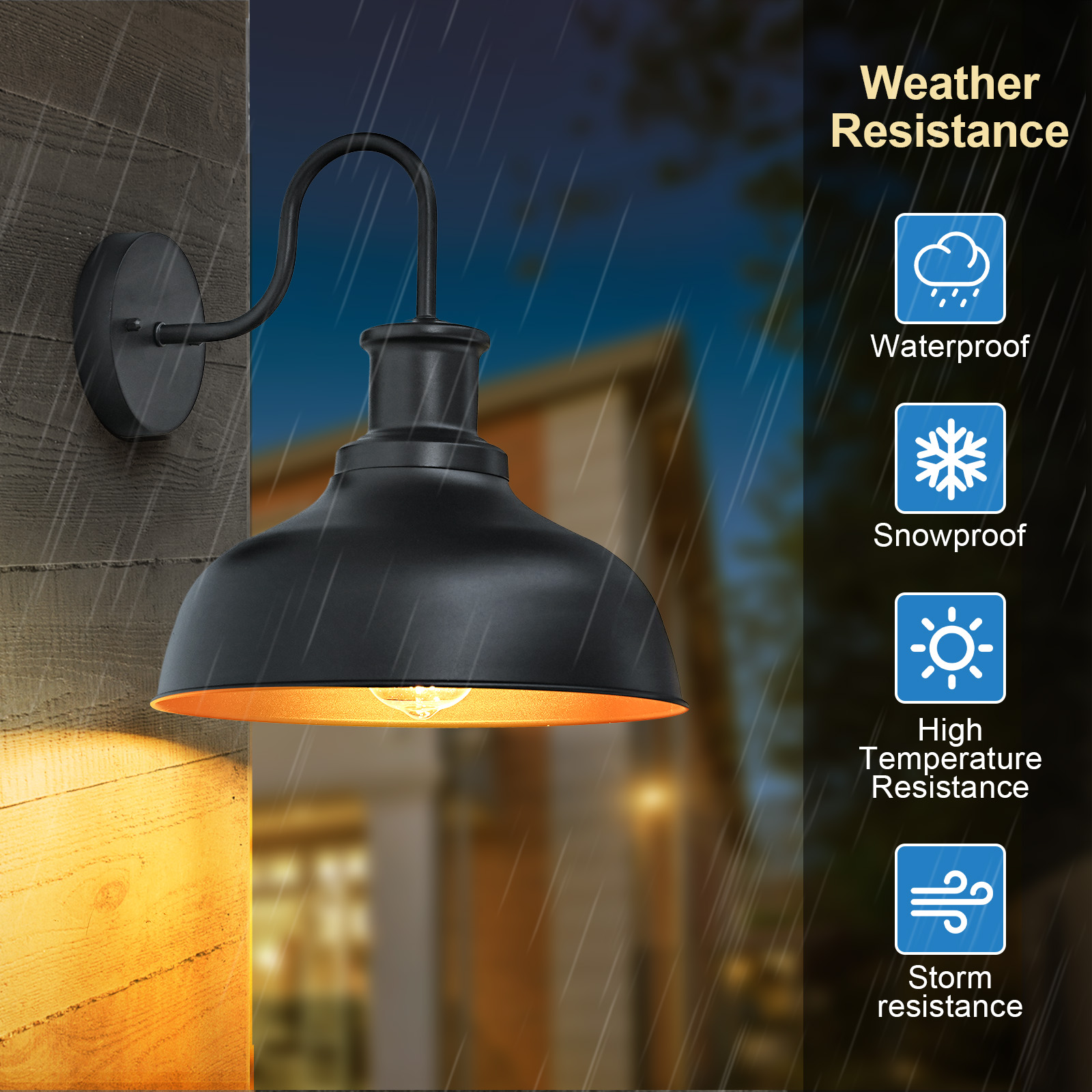 Outdoor Waterproof Retro Industrial LED Wall Light WL1550picture3