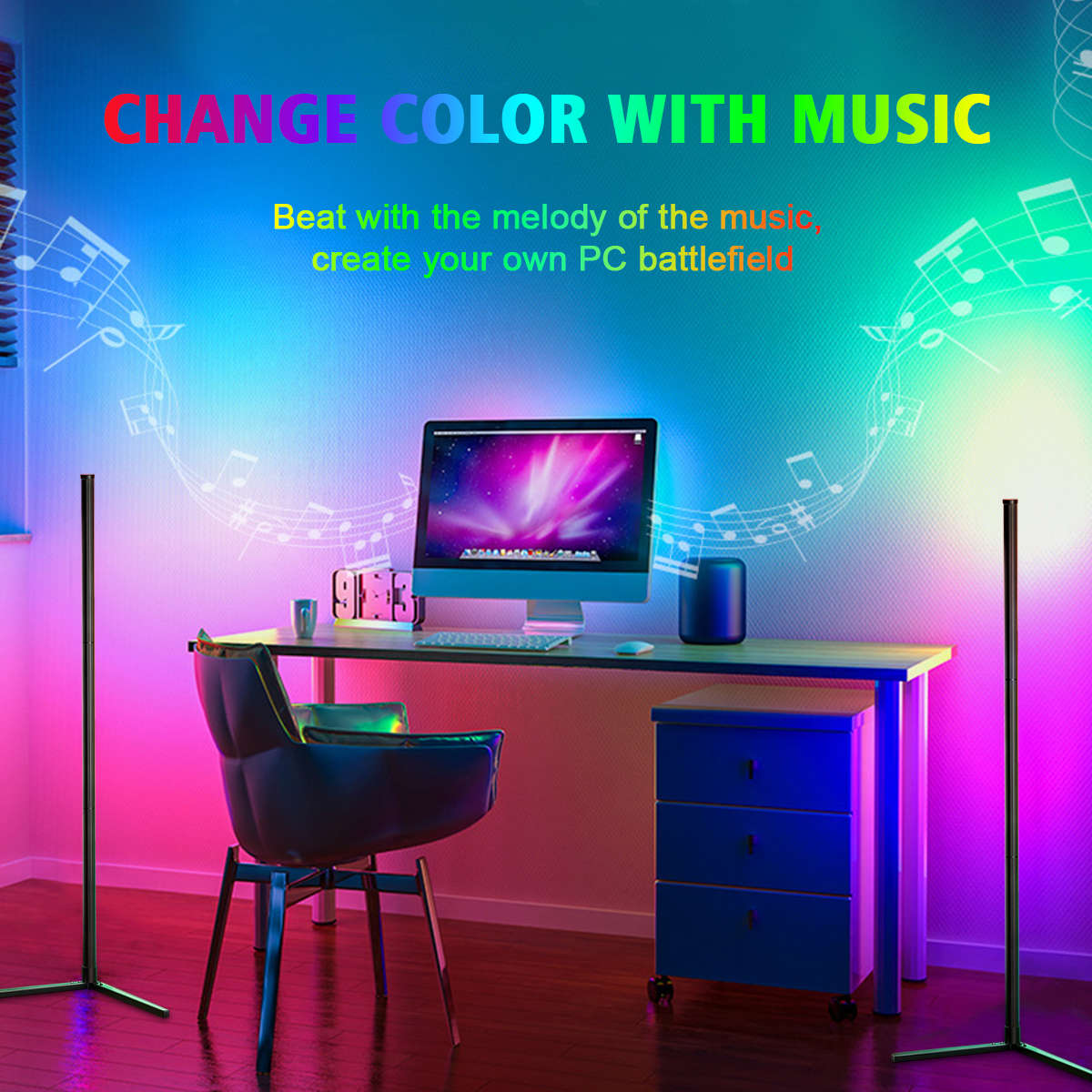 Nordic Stand Minimalist Smart LED Floor Lamp FRL560picture4