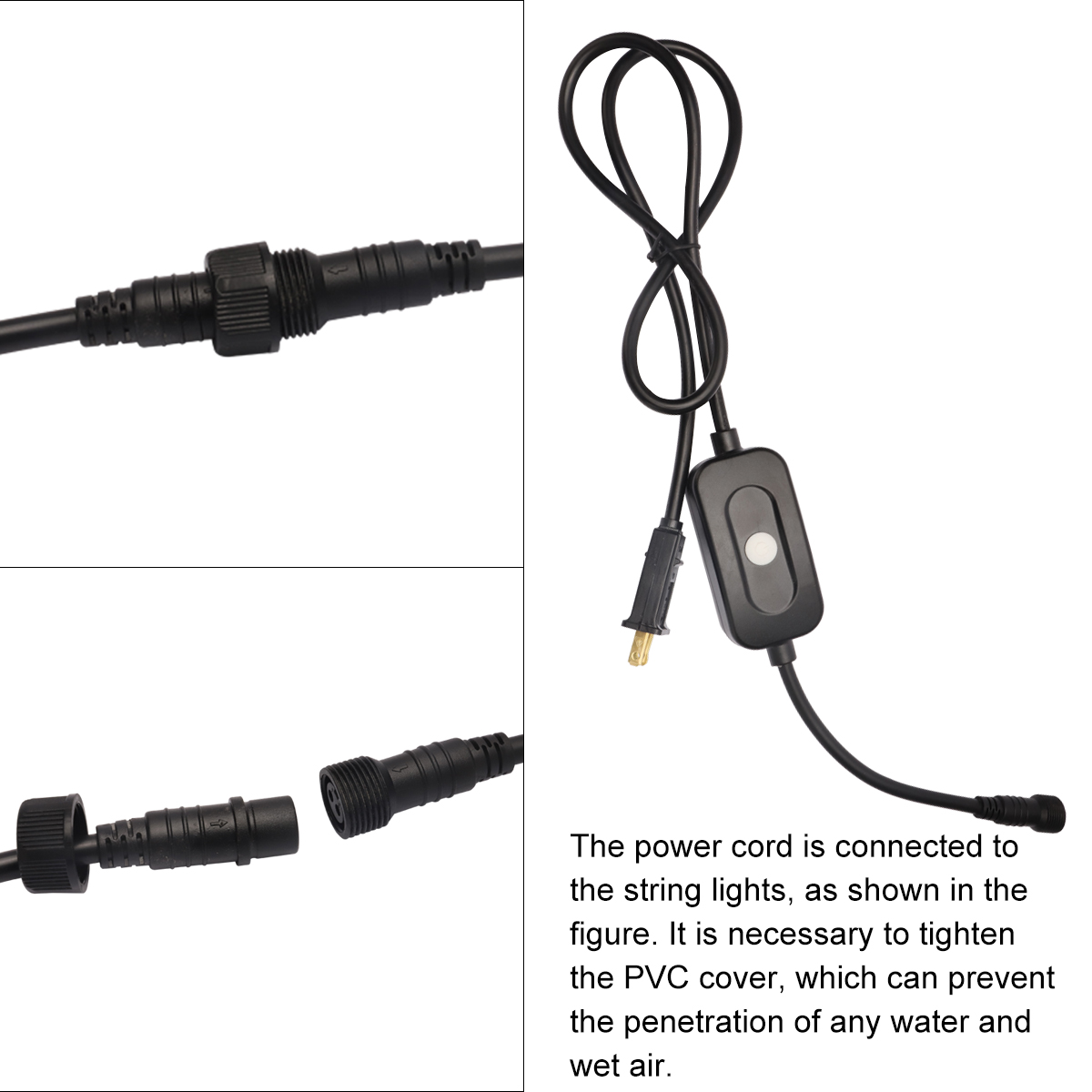 IP65 Waterproof Outdoor Patio String Christmas Light XMS1800picture5