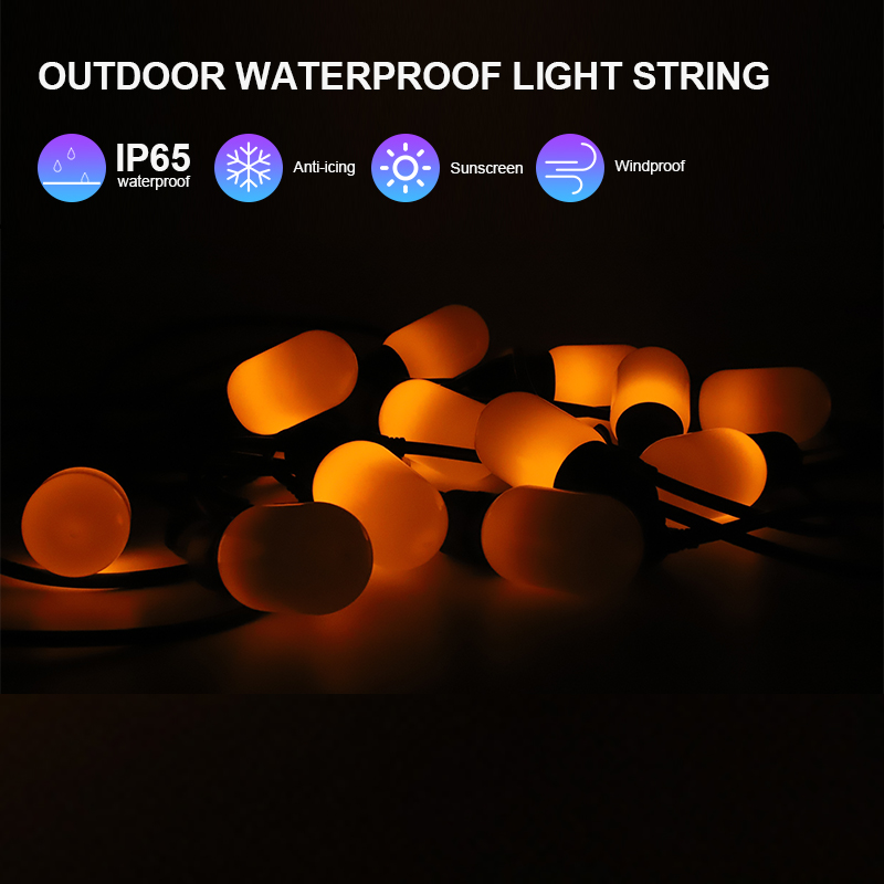 IP65 Waterproof Outdoor Patio String Christmas Light XMS1800picture6