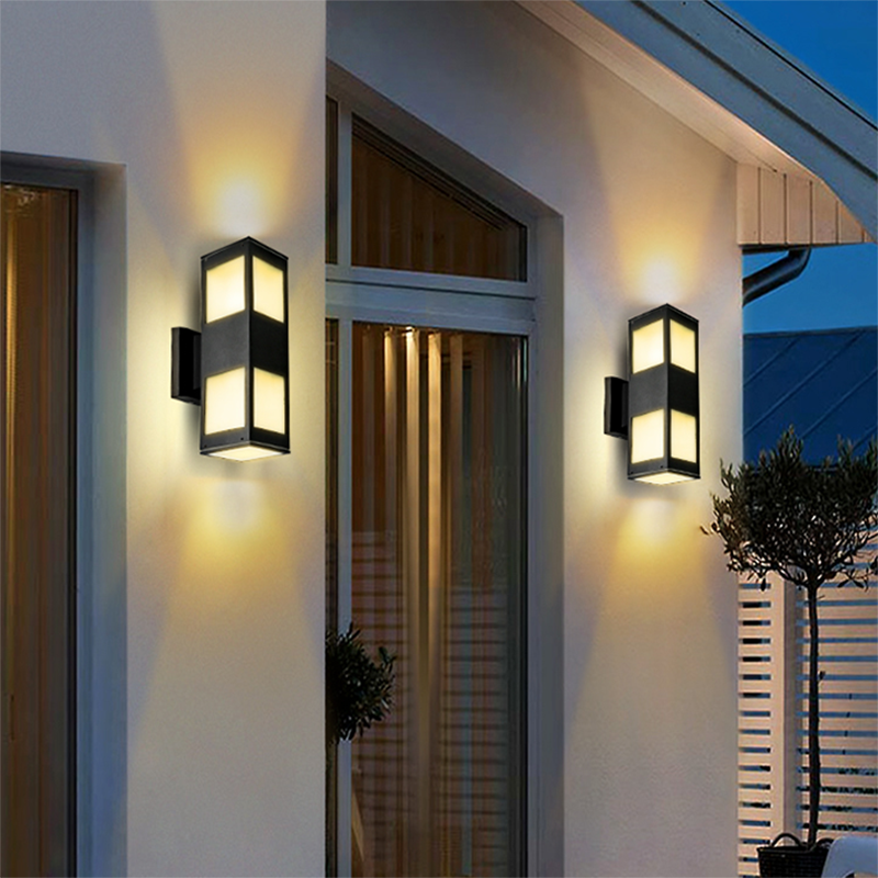 Frost Glass Water-Proof Outdoor up and Down Wall Mount Lights WL1620picture5