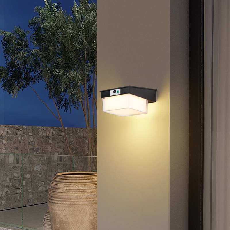 Waterproof Modern Minimalist Solar Wall Light SWL1480picture5