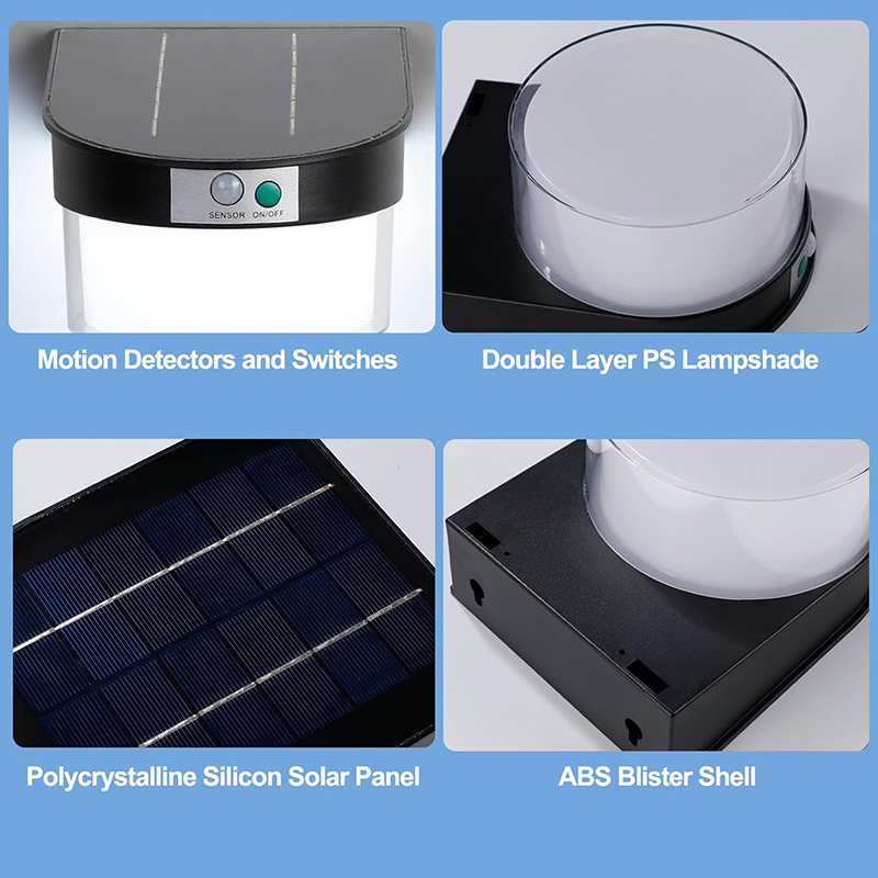 IP65 Waterproof Solar Motion Sensor Wall Light SWL1490picture4