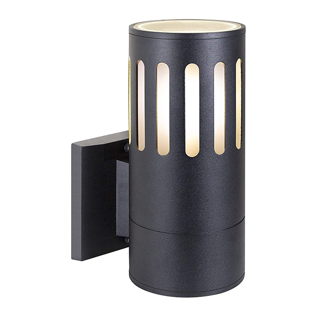 Modern Aluminum Black Outdoor Wall Mounted Cylinder Lamp WL1690picture2