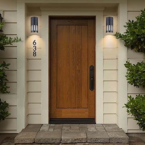 Modern Aluminum Black Outdoor Wall Mounted Cylinder Lamp WL1690picture6