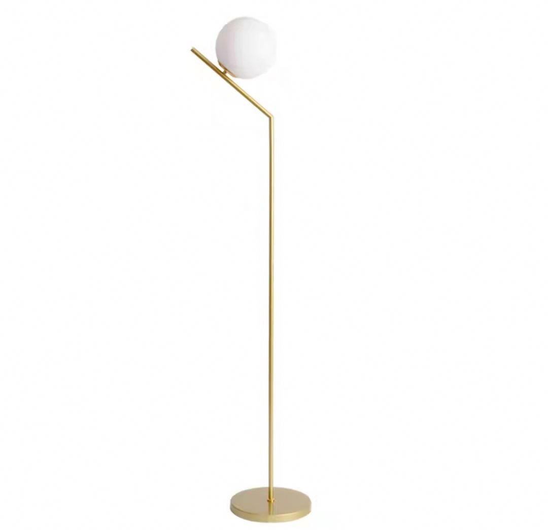Simple Glass Ball Fashion Creativity Nordic Floor Lamp FRL600