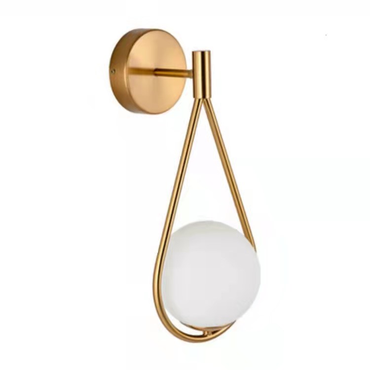 Modern Simple Glass Ball Wall Lamp WL1790