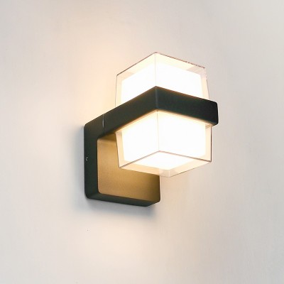 Creative Modern Exterior Wall Mounted Acrylic 14W LED Wall Lamp WL1670picture6