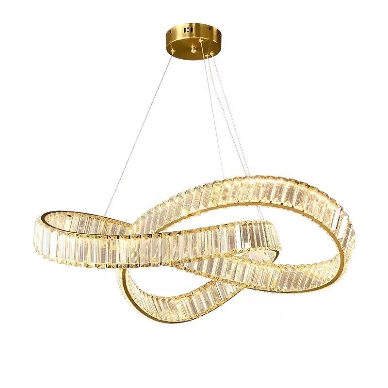 Kitchen Luxury Crystal Lustre Ceiling Chandelier CHA120