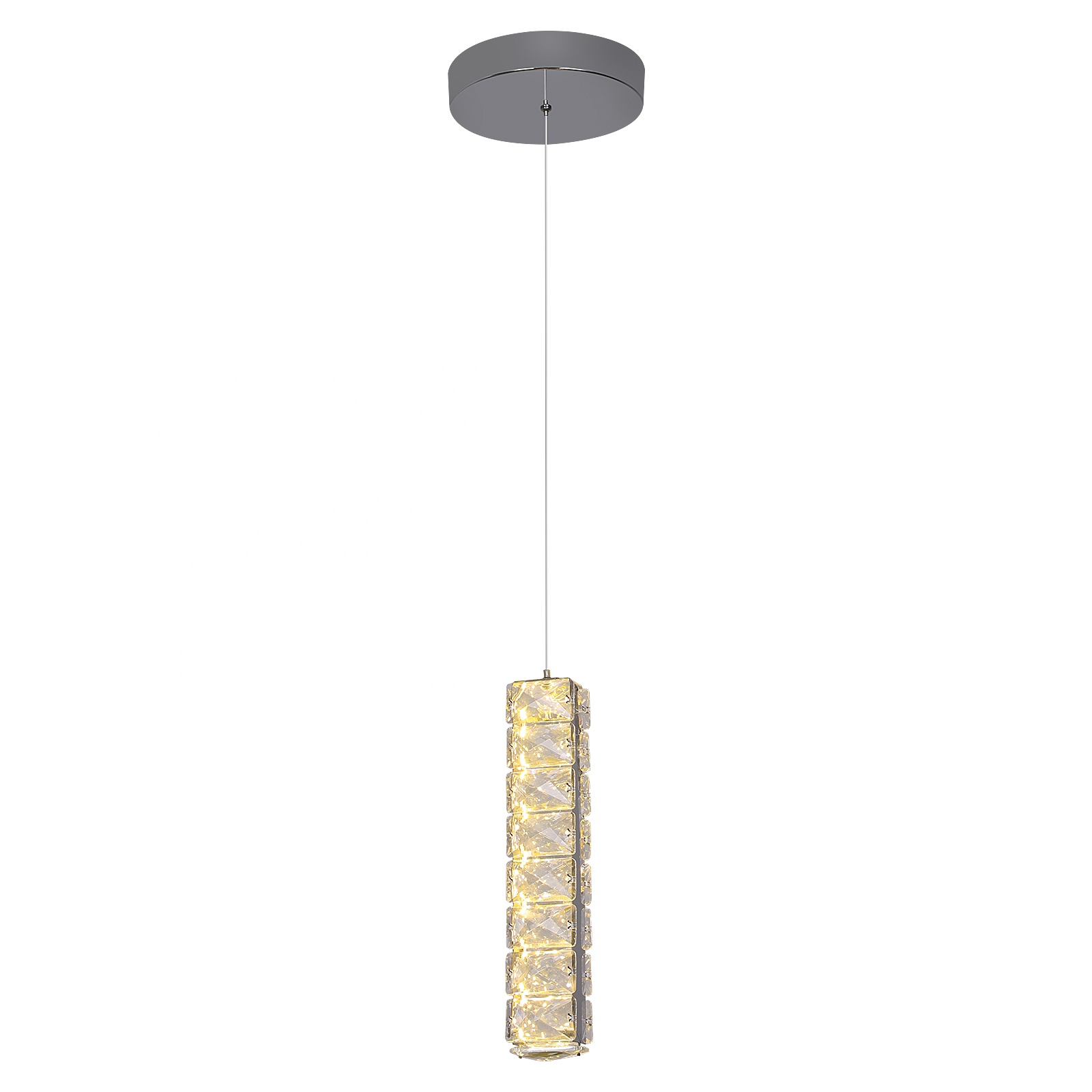 Custom 1 Head Modern Crystal Chandelier CHA250