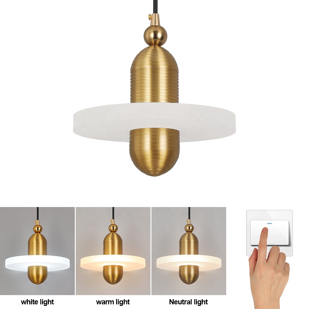 Modern Single Layer Latest Golden Ceiling Crystal Pendant Light PEN680picture6