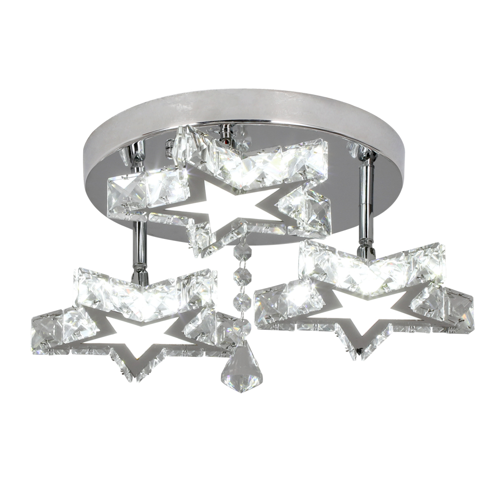 Modern Crystal Flush Mount DIY Decorative Star Chandelier CHA320picture2