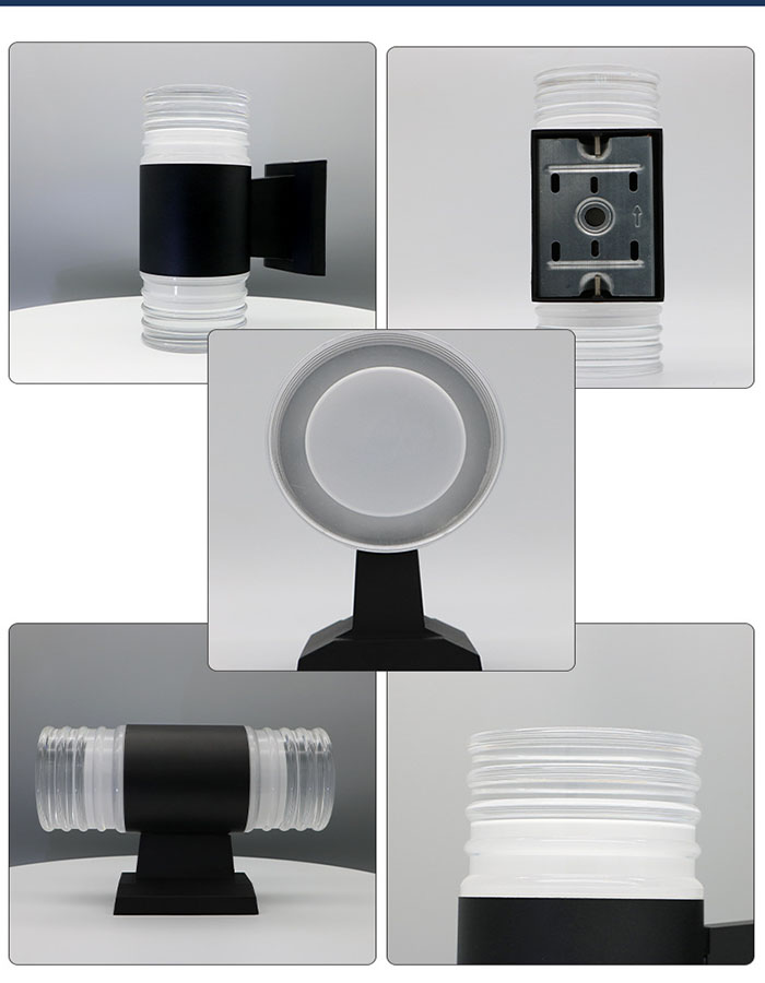 Outdoor Aluminium Acrylic Lamp Mounted 12W Wall Lamp WL1890picture4