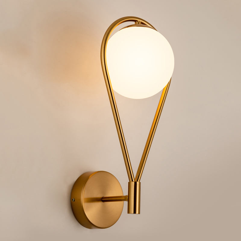 Nordic Indoor LED Glass Ball Wall Light WL1950picture3