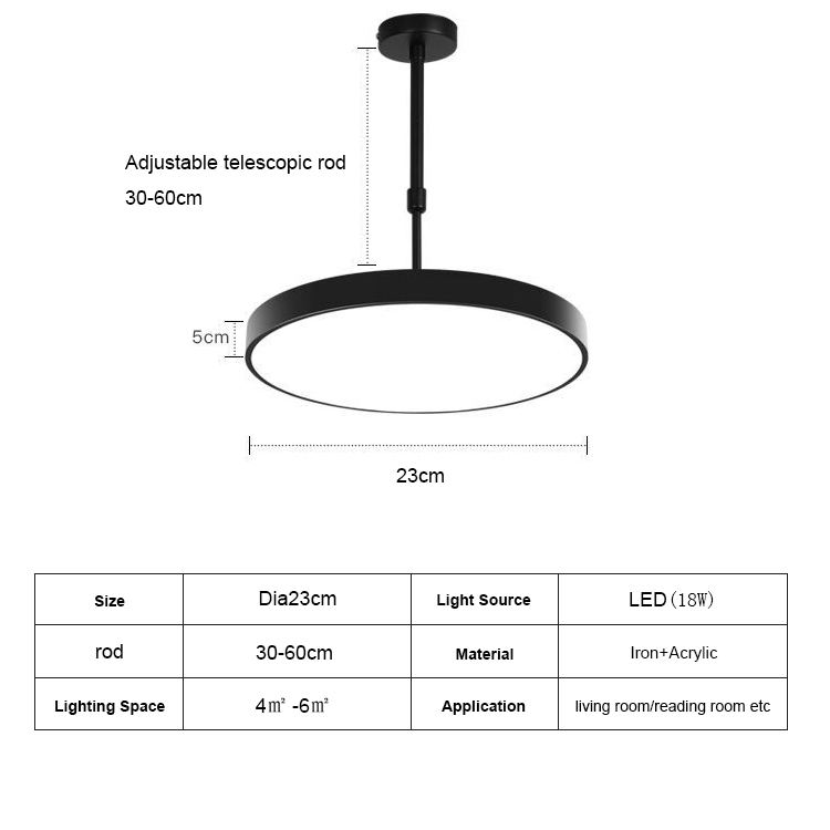 Nordic Modern Simple Living Room Pendant Light PEN740picture6