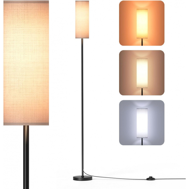 Nordic Gold Bird Swing LED Floor Lamp FRL620