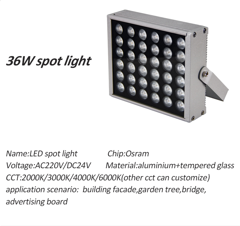 Die Casting Aluminium RGBW  Led Garden Light DC24v Waterproof Spike Lamp Outdoor Spot LightIP65 Landscape Lawn Lights