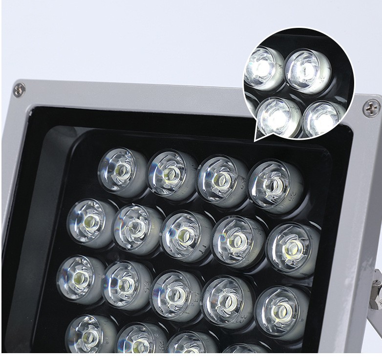 MNWS Modern Waterproof Outdoor Led IP65 Spot Lamp for  Garden  Solar Flood Lighting