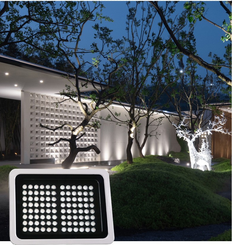MNWS Modern Waterproof Outdoor Led IP65 Spot Lamp for  Garden  Solar Flood Lighting