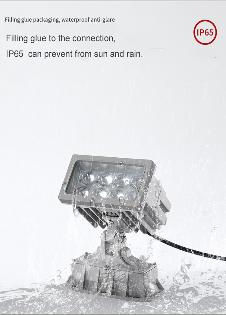 Factory Direct Sale IP65 Outdoor Security Flood Light LED 24W Floodlight Waterproof Projector LED Motion Flood Light