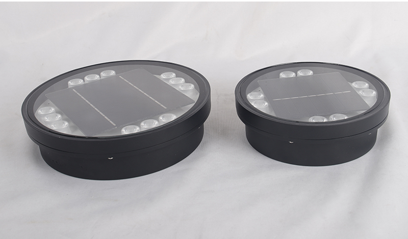 IP68 Outdoor Waterproof Solar Powered LED Buried Inground Recessed Light for Square Park Garden Patio Yard Pathway Driveway