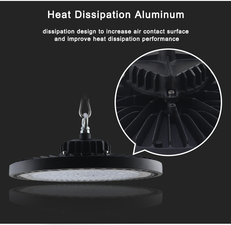 High Quality High Output ufo Led High Bay Shop Light 100w