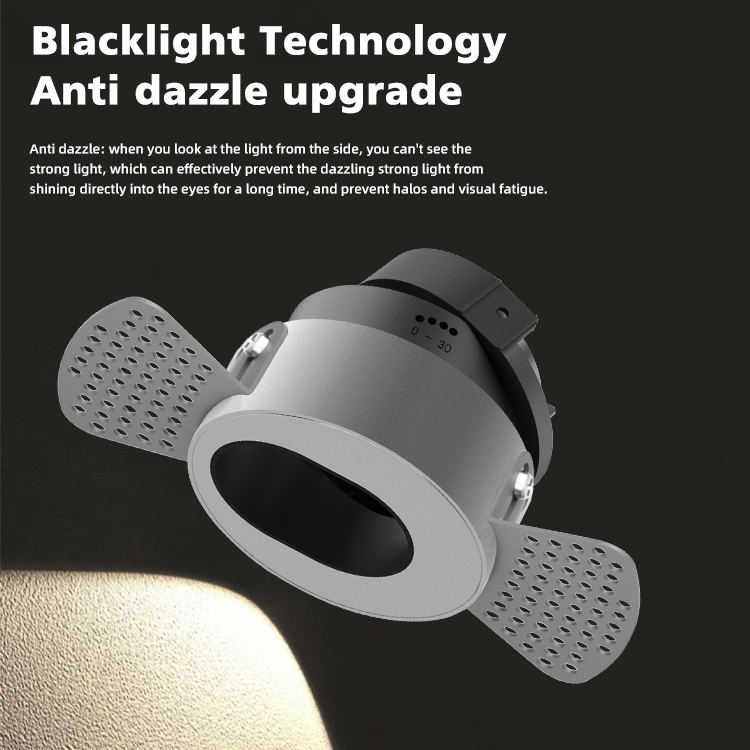 75Mm Perforated Fixed Ceiling Spotlight Recessed Led Downlight Ceiling Spotlights