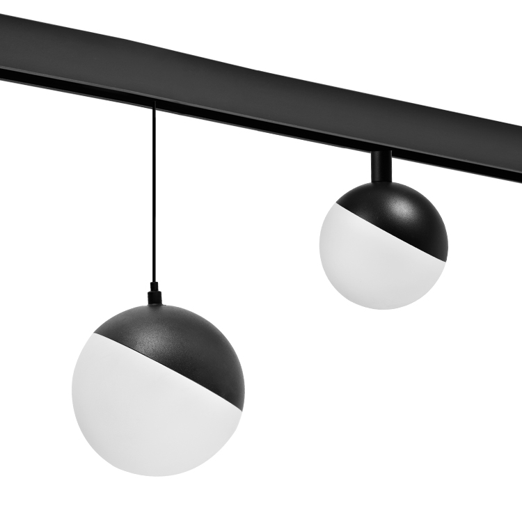 48V Magnetic Rail System 10W Ball Lights Magnetic LED Track Light TR960