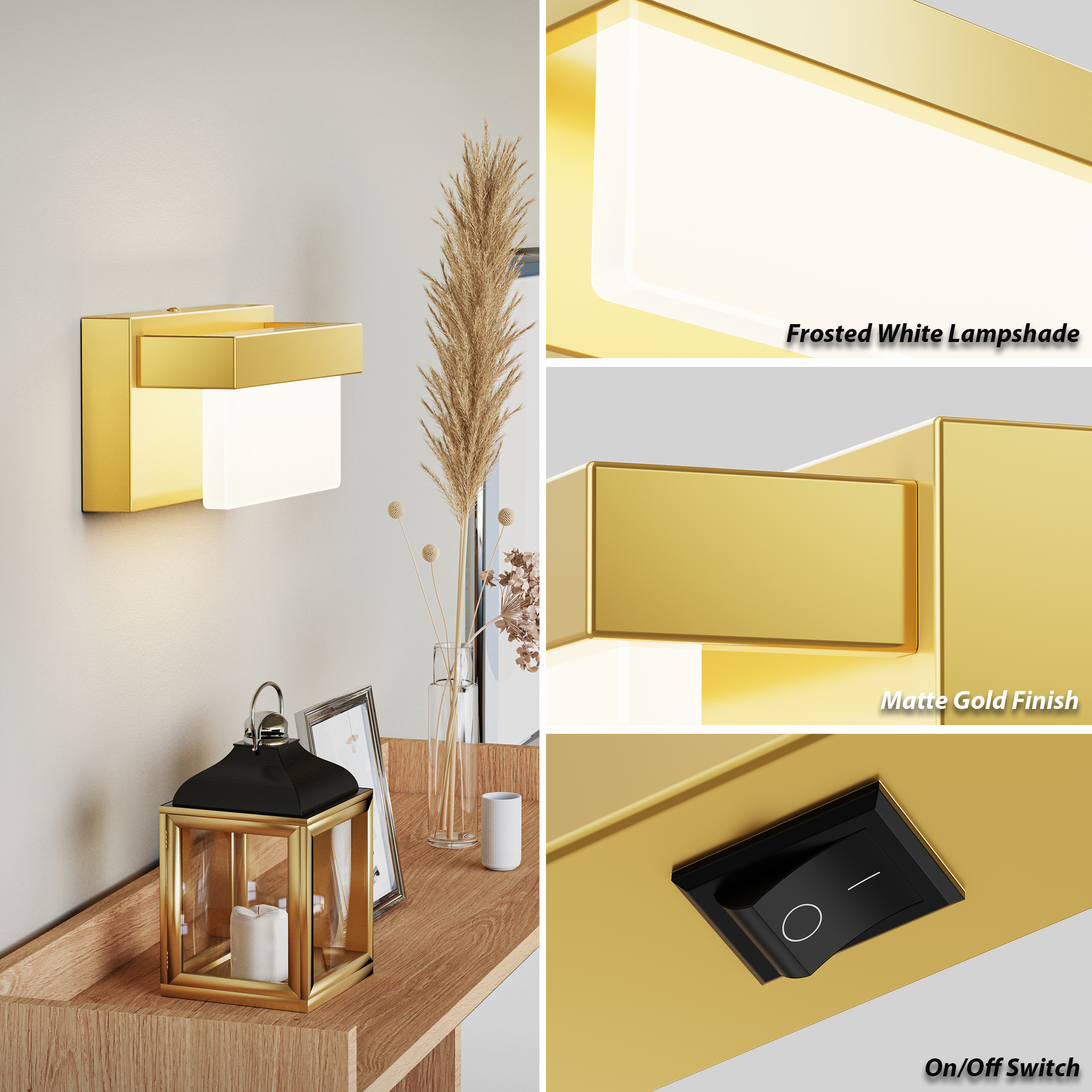 Hotel Bedroom Mirror Bathroom 12W  LED Wall Lamp WL2230picture3