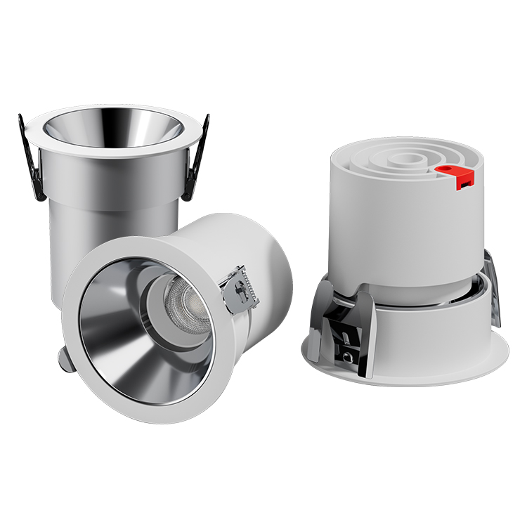 Indoor Anti Glare Die Casting Recessed LED Downlight DL1390picture3