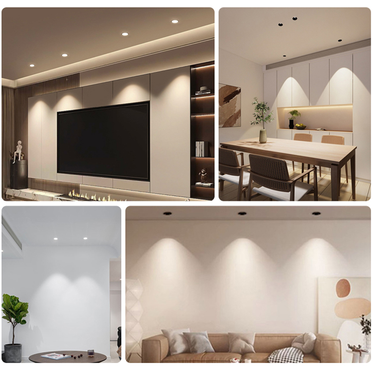 Indoor Anti Glare Die Casting Recessed LED Downlight DL1390picture6