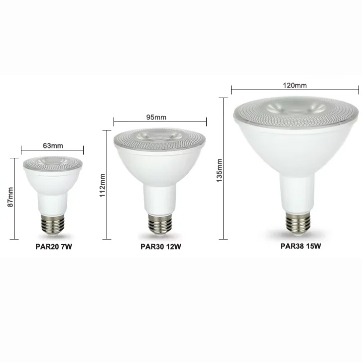 110V220V E26 E27 Lamp Par20 Par30 Par38 LED Par Light SP2300picture3
