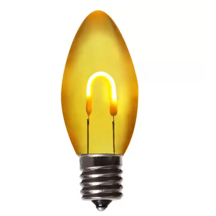 C9 Candle Shape Colorful Red Yellow LED Filament Bulb SP2500picture6