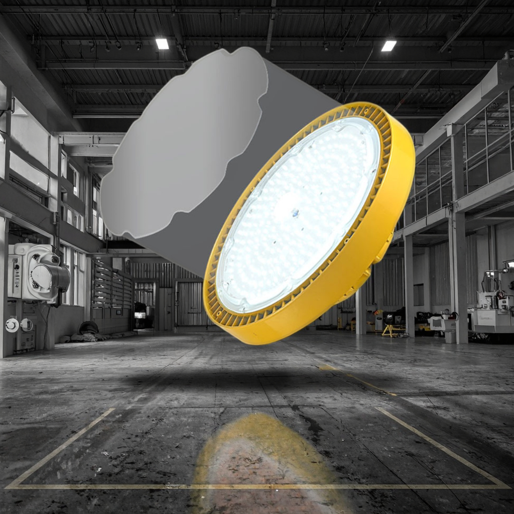 50W-200W IP65 Aluminum Industrial Outdoor LED High Bay Light HBL1500picture5
