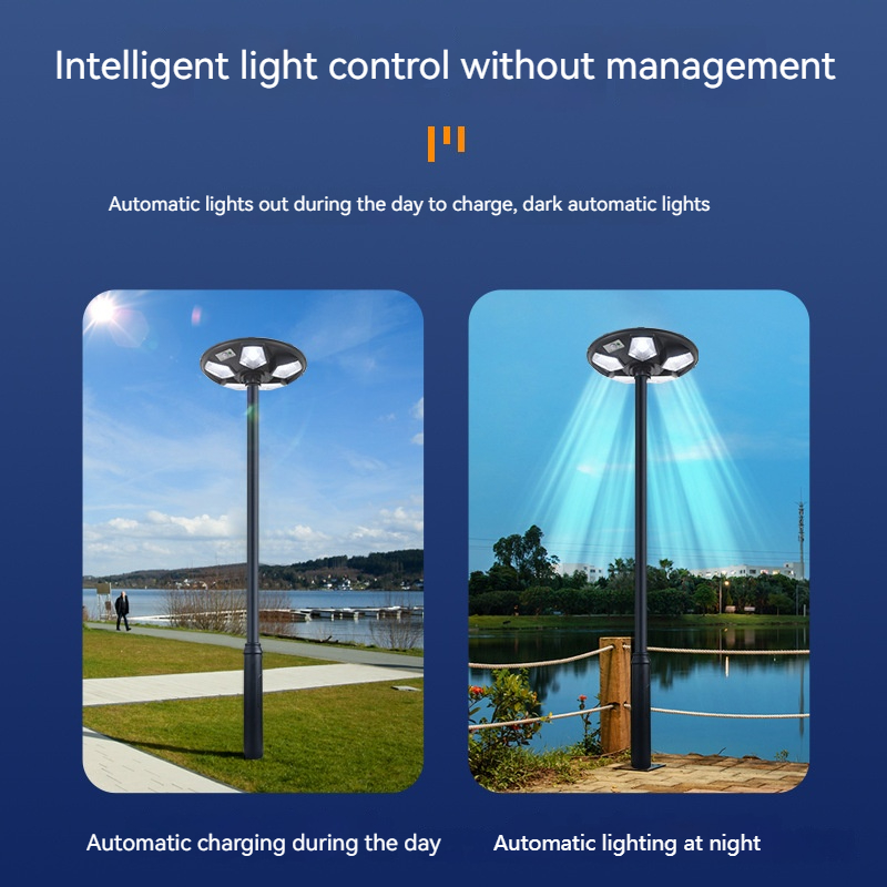 Courtyard Flying Saucer Outdoor LED Solar Garden Light SGL470picture2