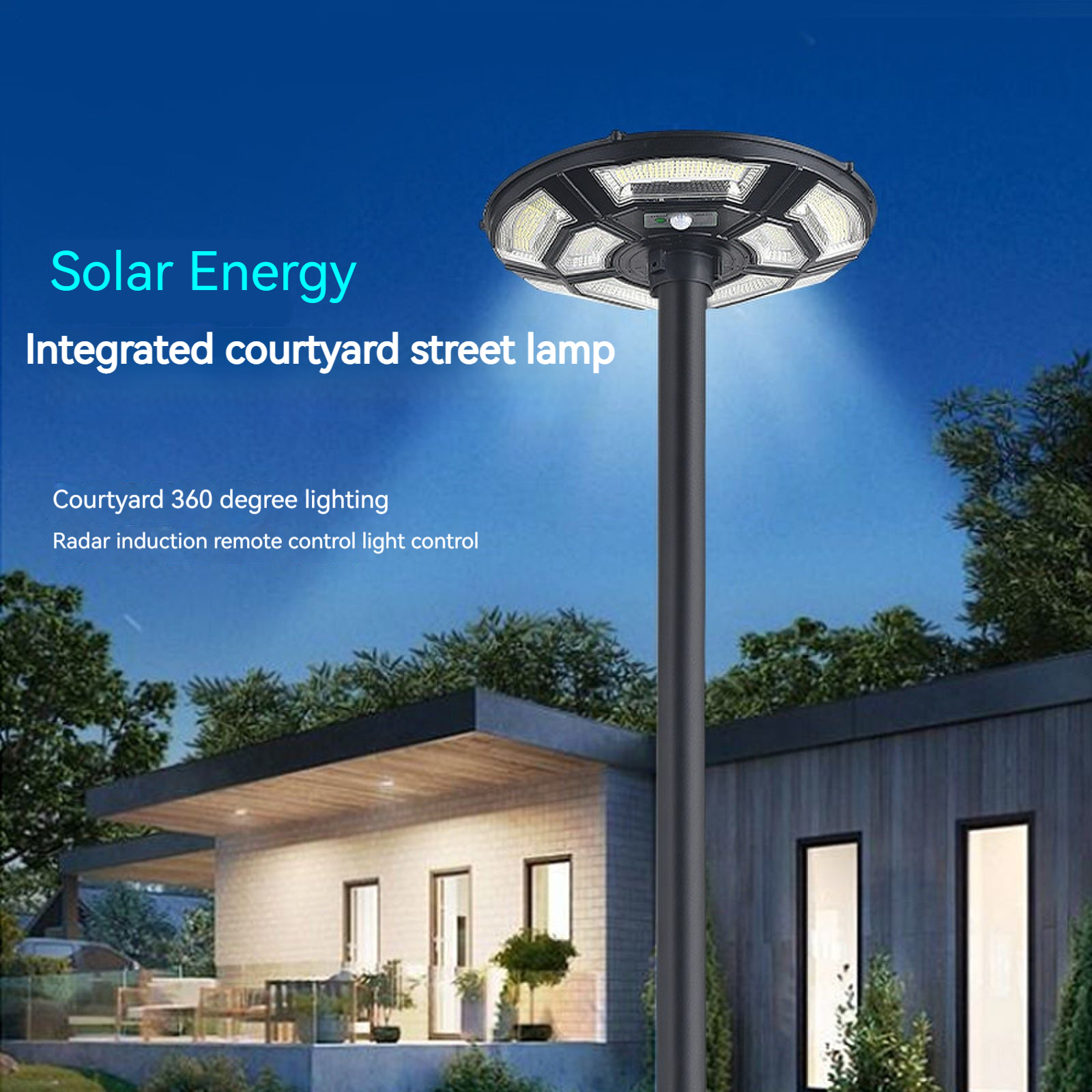 Integrated Modern IP65 LED Solar Street Light SSL1250picture3